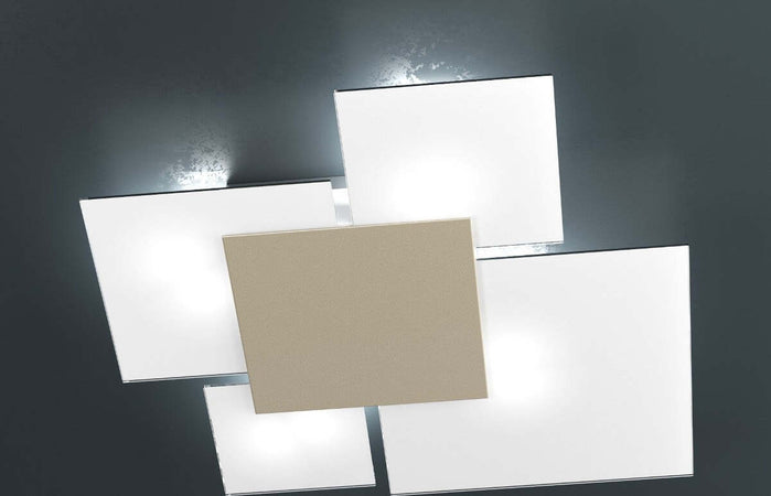 Plafoniera-moderna-Top-Light-UPGRADE-1148-70-E27-LED-vetro-lampada-parete-soffitto