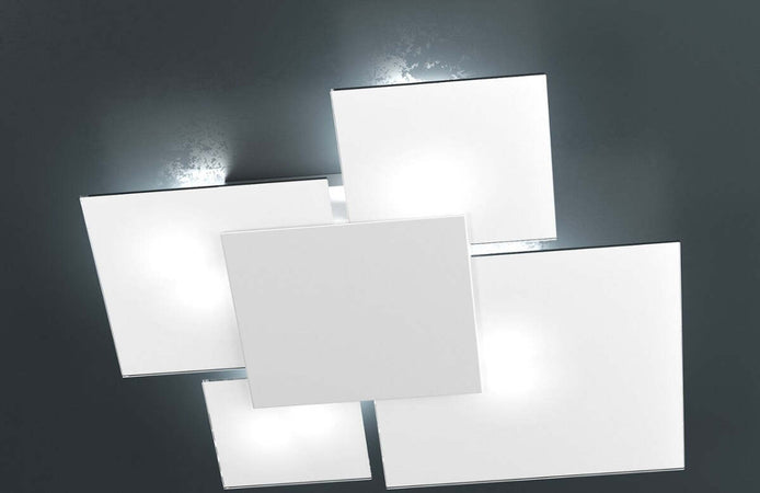 Plafoniera-moderna-Top-Light-UPGRADE-1148-70-E27-LED-vetro-lampada-parete-soffitto