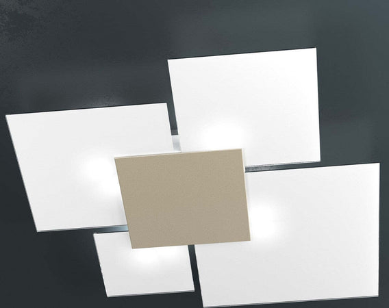 Plafoniera-moderna-Top-Light-UPGRADE-1148-90-E27-LED-vetro-lampada-parete-soffitto