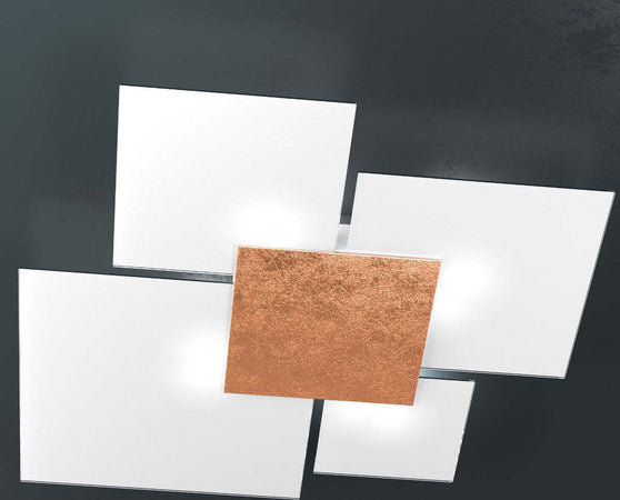 Plafoniera-moderna-Top-Light-UPGRADE-1148-90-E27-LED-vetro-lampada-parete-soffitto