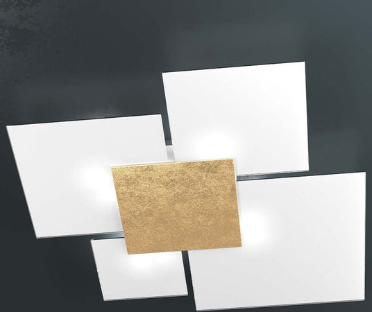 Plafoniera-moderna-Top-Light-UPGRADE-1148-90-E27-LED-vetro-lampada-parete-soffitto