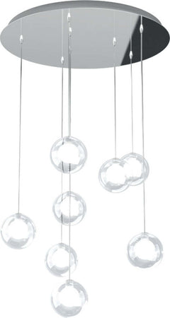 Plafoniera-moderna-Top-Light-WILLOW-1098-S8-BI-G9-LED-metallo-vetro-sospensione