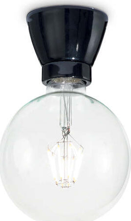Plafoniera-Moderna-Winery-Porcellana---Ceramica-Nero-1-Luce-E27