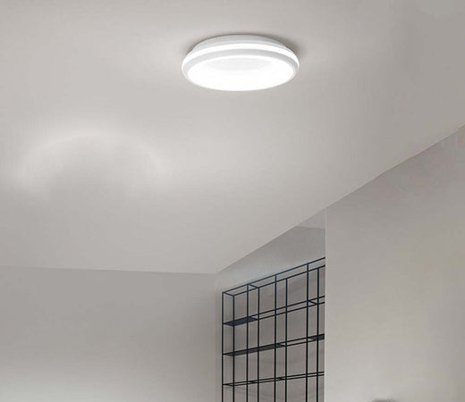Plafoniera-Moderna-Woofer-Bianco-Led-Grande