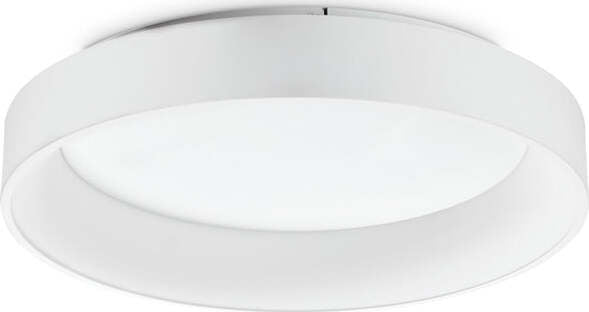 Plafoniera-Moderna-Ziggy-Metallo-Bianco-Led-42W-3000K-Luce-Calda