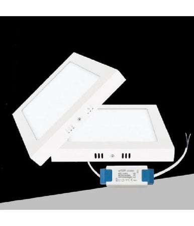 Plafoniera Pannello Led 12 Watt Quadrato Cct Tre Colorazione Di Luce P170b-q3c