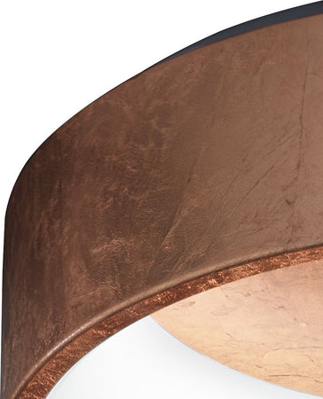 Plafoniera-Promoingross-AURORA-PL60-RF-FOGLIA-RAME-CCT-2282Lm-modulo-led-lampada-soffitto-classica