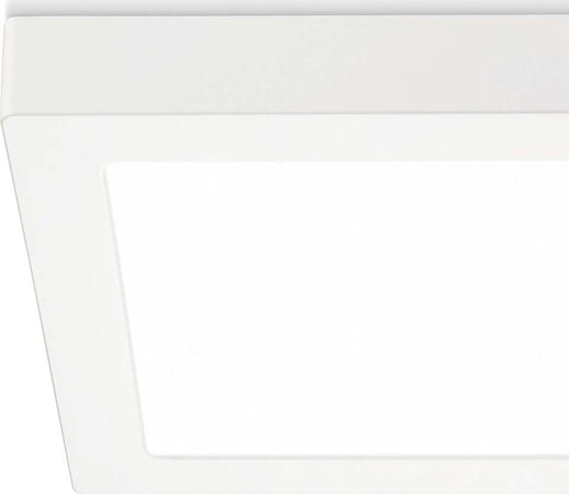 Plafoniera-quadrata-Gea-Led-SHAM-Q-GFA763-6W-LED-220V-termoplastica-lampada-soffitto-moderna-interno