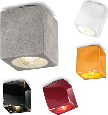 Plafoniera-rustica-Ferroluce-Retrò-VINTAGE-C987-E27-LED-ceramica-lampada-soffitto