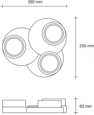 Plafoniera-Sforzin-Illuminazione-DEMETRA-T359-GX53-LED-gesso-bianco-lampada-soffitto