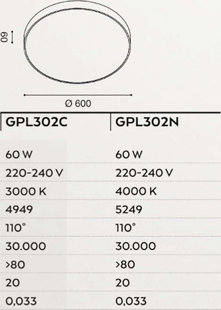 Plafoniera-tonda-Gea-Led-BIHAM-R-GPL302-60W-LED-alluminio-metacrilato-lampada-soffitto-moderna-interno