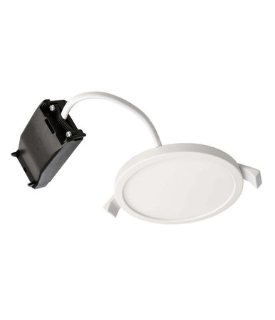 Plafoniera Tonda Incasso 10cm Faretto Led 7w Moderno Pannello Luce Calda Soffitto