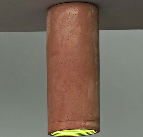 Plafoniera-Toscot-CARSO-983-GU10-LED-terracotta-galestro-pietra-lampada-soffitto-rustica-interno