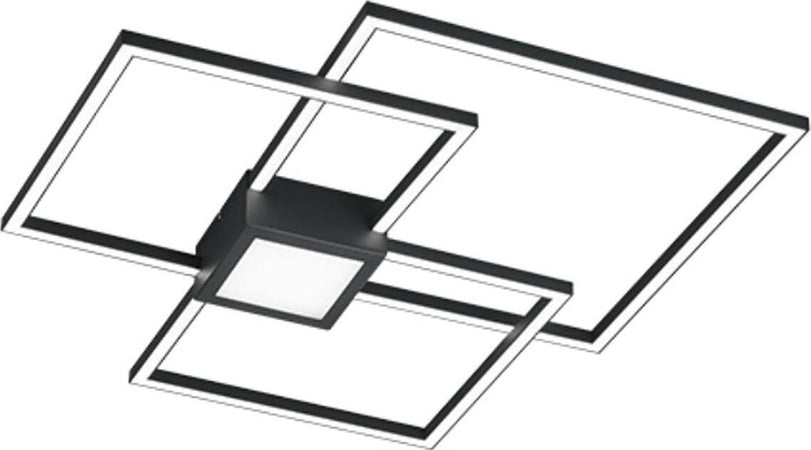 Plafoniera-Trio-Lighting-HYDRA-38W-LED-4000LM-3000°K-dimmerabile-metallo-lampada-parete-soffitto-interno