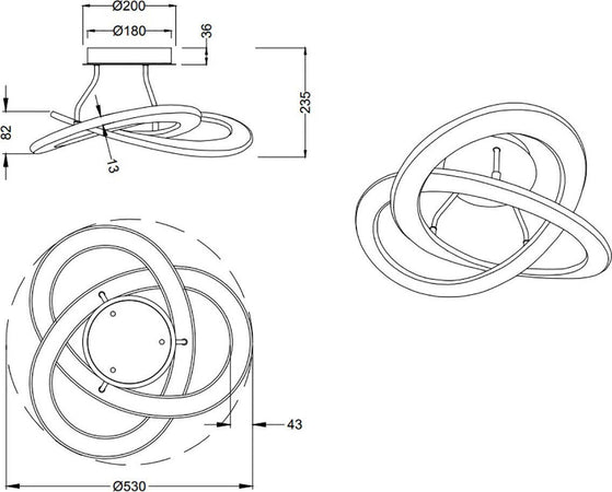Plafoniera-Trio-Lighting-OAKLAND-40W-LED-4400LM-3000°K-dimmerabile-lampada-soffitto-ultramoderna-interno