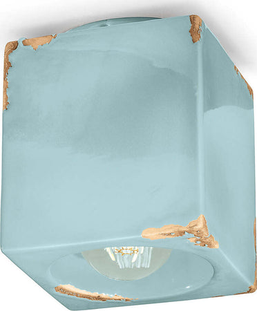 Plafoniera-Vintage-Ceramica-Azzurra-1-Luce-E27