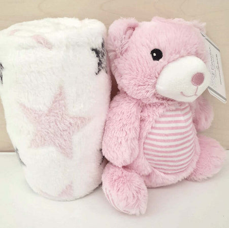 Plaid-bimbo-con-peluche-Orsetto-Nazareno-Gabrielli
