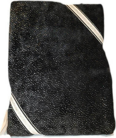 Plaid in Pile Nero Con Inserti Color Argento Modello Coccole Renato Balestra 120 X 150 Cm Casa e cucina/Tessili per la casa/Biancheria da letto/Coperte e trapunte/Plaid Ideart - Valdilana, Commerciovirtuoso.it