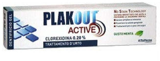 Plak out active dentif 0,20%