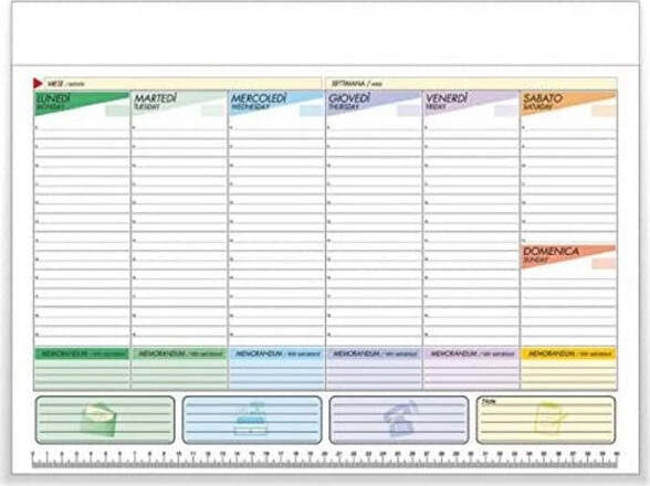Planning-Anno-Tavolo-Settimanale-A-Strappo-43,5x31,5-Cm-Bianco-Agenda-Calendario