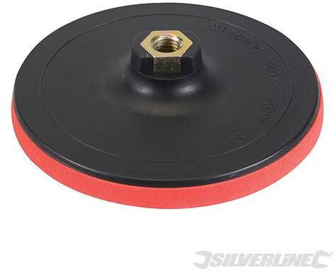 Platorello fissaggio a strappo per l'uso con spugne di lucidatura cuffie e dischi silverline