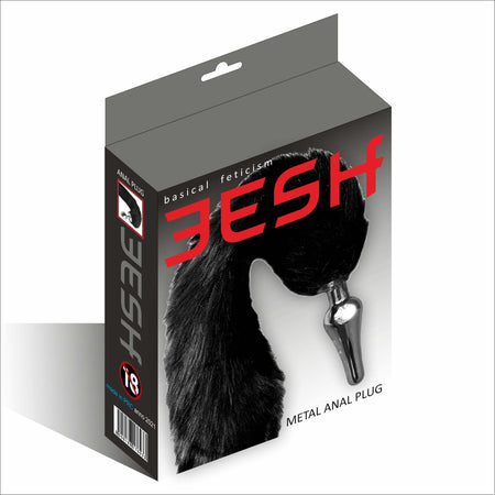 Plug Anale In Metallo Cromato Eesh Basical Feticism Con Coda Di Volpe Nera Sadomaso Bdsm Fetish Salute e cura della persona/Erotismo e contraccezione/Sex toys/Sex toys anali/Plug anali Kondorama - Martinsicuro, Commerciovirtuoso.it