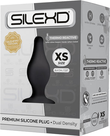 Plug Anale per Principianti Silexd Anal Plug Anale Stimolatore Taglia Xs Black Silicone Nero 3cm Salute e cura della persona/Erotismo e contraccezione/Sex toys/Sex toys anali/Plug anali Kondorama - Martinsicuro, Commerciovirtuoso.it