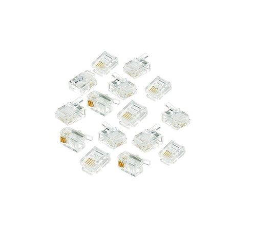 Confezione da 20 pezzi di plug RJ11