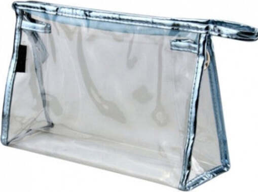 Pochette-Trasparente-Trucco-In-Plastica-29x18x6-Borsello-No-Tracolla-Beauty-Case