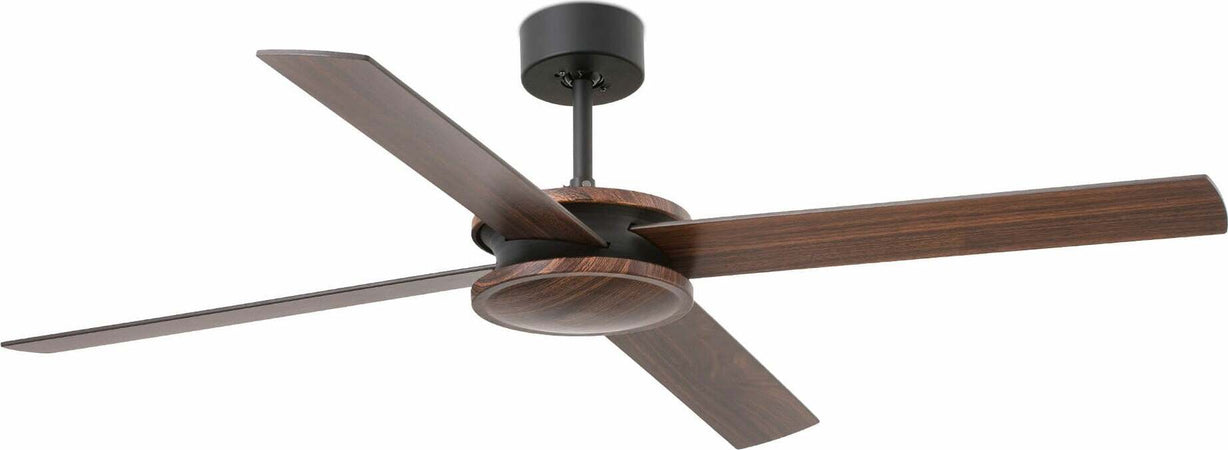 POLEA L Ventilatore da soffitto marrone con motore DC Fai da te/Prodotti per la costruzione/Riscaldamento e raffreddamento/Sistemi mobili di climatizzazione/Ventilatori/Ventilatori da soffitto Led Mall Home - Napoli, Commerciovirtuoso.it