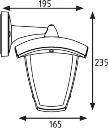 Poliplast-Lanterna-Braccio-E27-Alice