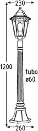 Poliplast-Lanterna-Con-Palo-Annalisa