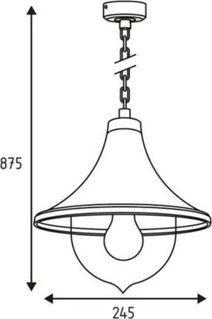 Poliplast-Lanterna-Mod.-Catena-E27-Silvia