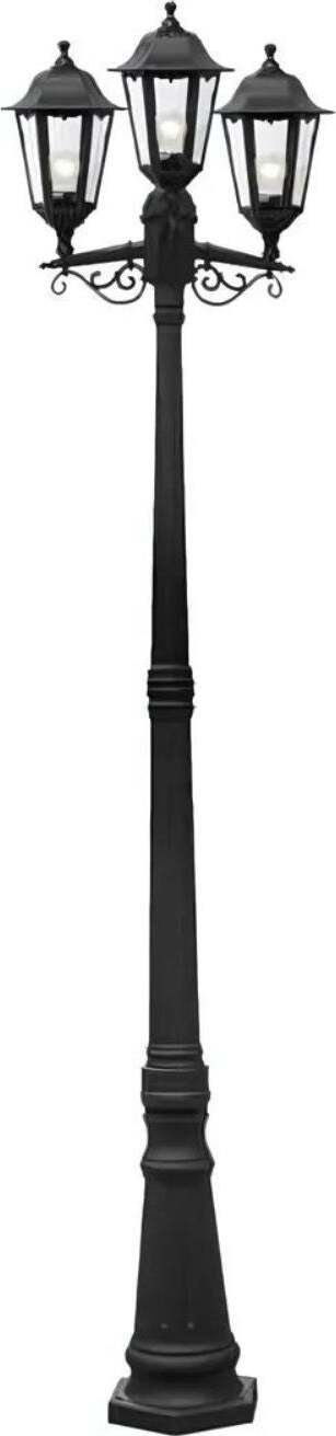 Poliplast-Palo-3-Lanterne-Nero-Loretta