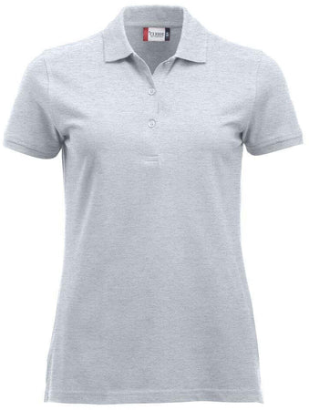 Polo Clique Classic Marion Donna Cenere Polo Cotone 200 Grammi