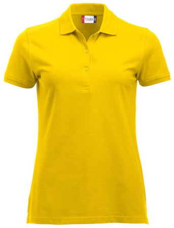 Polo Clique Classic Marion Donna Giallo Polo Cotone 200 Grammi