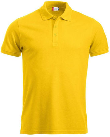 Polo Manhattan Giallo Polo Uomo Misto Cotone Taglie Forti