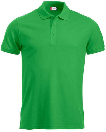 Polo Manhattan Verde Acido Polo Uomo Misto Cotone Taglie Forti