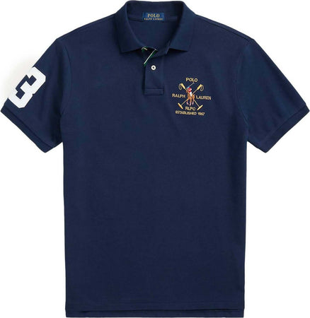 Polo Polo Ralph Lauren Uomo Logo Ricamato Cotone Maniche Corte Moda/Uomo/Abbigliamento/T-shirt polo e camicie/T-shirt Euforia - Bronte, Commerciovirtuoso.it