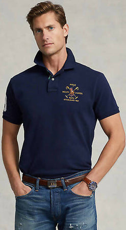 Polo Polo Ralph Lauren Uomo Logo Ricamato Cotone Maniche Corte Moda/Uomo/Abbigliamento/T-shirt polo e camicie/T-shirt Euforia - Bronte, Commerciovirtuoso.it