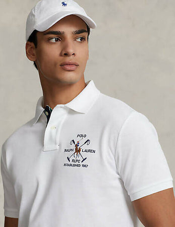 Polo Polo Ralph Lauren Uomo Logo Ricamato Cotone Maniche Corte Moda/Uomo/Abbigliamento/T-shirt polo e camicie/T-shirt Euforia - Bronte, Commerciovirtuoso.it