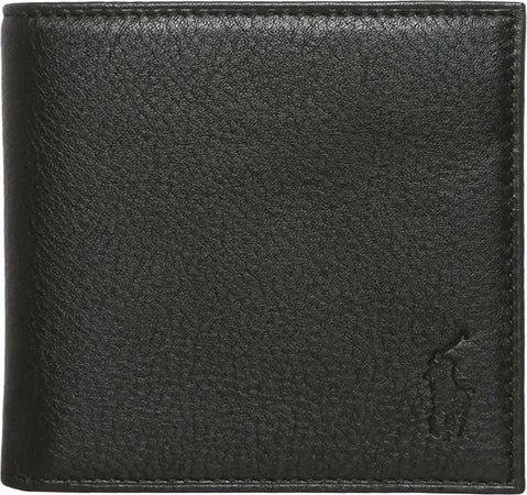 Polo Ralph Lauren Billfold Portafoglio Uomo Con Tasca Portamonete 100% Pelle Nera Porta Carte Di Credito Nero Moda/Uomo/Abbigliamento/Accessori/Portafogli e porta documenti/Portafogli Euforia - Bronte, Commerciovirtuoso.it