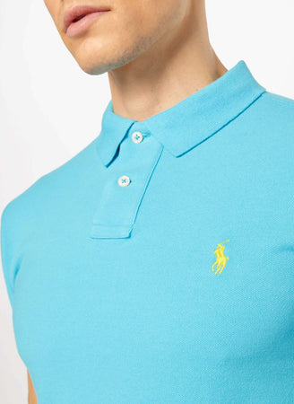Polo Ralph Lauren Custom Fit Uomo Polo Mezze Maniche Corte Con Colletto 100% Cotone Pony Ricamato Maglia Uomo Estiva Moda/Uomo/Abbigliamento/Abbigliamento sportivo/Camicie e T-shirt sportive/Polo Euforia - Bronte, Commerciovirtuoso.it