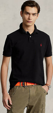 Polo Ralph Lauren Custom Fit Uomo Polo Mezze Maniche Corte Con Colletto 100% Cotone Pony Ricamato Maglia Uomo Estiva Moda/Uomo/Abbigliamento/Abbigliamento sportivo/Camicie e T-shirt sportive/Polo Euforia - Bronte, Commerciovirtuoso.it