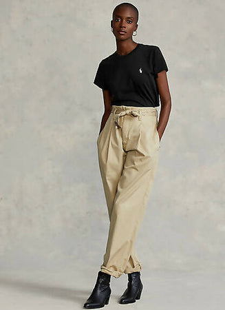 Polo Ralph Lauren Donna Short Sleeve - T-shirt Basic Moda/Donna/Abbigliamento/T-shirt top e bluse/T-shirt Euforia - Bronte, Commerciovirtuoso.it