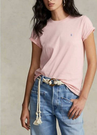 Polo Ralph Lauren Donna Short Sleeve - T-shirt Basic Moda/Donna/Abbigliamento/T-shirt top e bluse/T-shirt Euforia - Bronte, Commerciovirtuoso.it