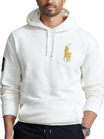 Polo-Ralph-Lauren-Felpa-Con-Cappuccio-Uomo-Big-Pony-Ricamato