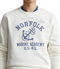 Polo Ralph Lauren Felpa Uomo Bianca Girocollo Con Stampa Ancora Polo Ralph Lauren Anchor-print Fleece Sweatshirt Moda/Uomo/Abbigliamento/Felpe/Felpe senza cappuccio Euforia - Bronte, Commerciovirtuoso.it