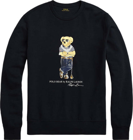 Polo Ralph Lauren Felpa Uomo Girocollo Orso Polo Bear Orsetto In Cotone Stampa Polo Bear Felpa Senza Cappuccio Orso Ralph Lauren Moda/Uomo/Abbigliamento/Felpe/Felpe senza cappuccio Euforia - Bronte, Commerciovirtuoso.it