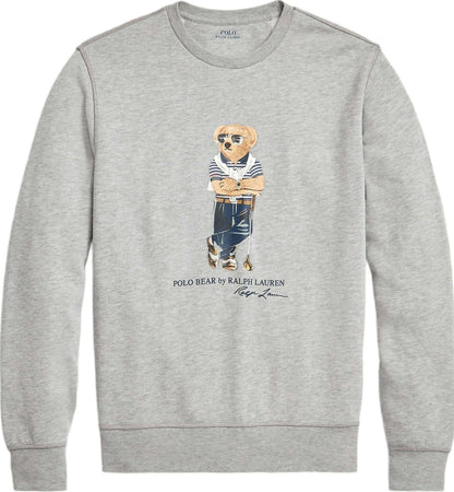Polo Ralph Lauren Felpa Uomo Girocollo Orso Polo Bear Orsetto In Cotone Stampa Polo Bear Felpa Senza Cappuccio Orso Ralph Lauren Moda/Uomo/Abbigliamento/Felpe/Felpe senza cappuccio Euforia - Bronte, Commerciovirtuoso.it
